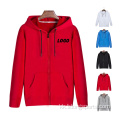 Қарапайым жазық zipper hoodie unisex zip hoodie